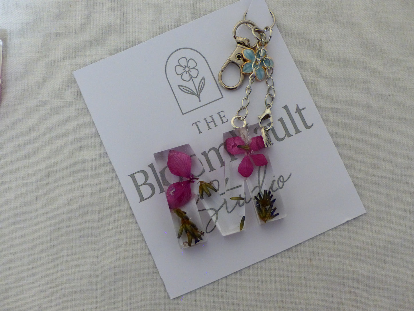 Floral Keychain letter